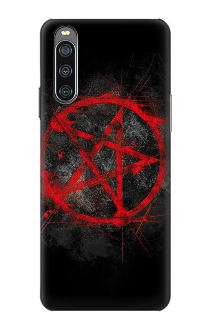 S2557 Pentagram Hülle Schutzhülle Taschen für Sony Xperia 10 IV