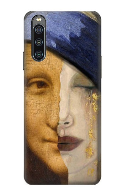 S3853 Mona Lisa Gustav Klimt Vermeer Hülle Schutzhülle Taschen für Sony Xperia 10 IV