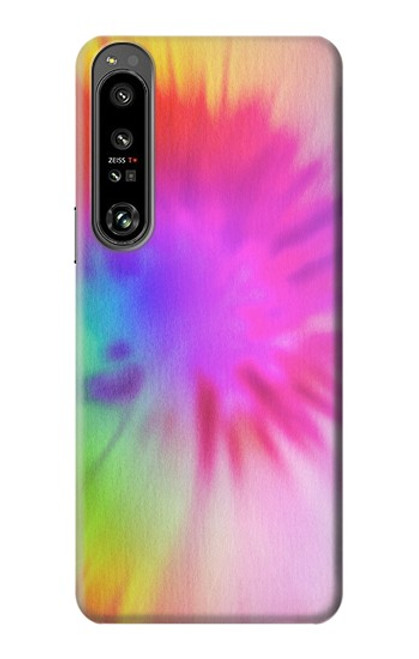 S2488 Tie Dye Color Hülle Schutzhülle Taschen für Sony Xperia 1 IV