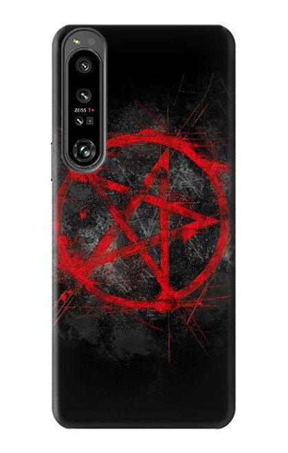 S2557 Pentagram Hülle Schutzhülle Taschen für Sony Xperia 1 IV