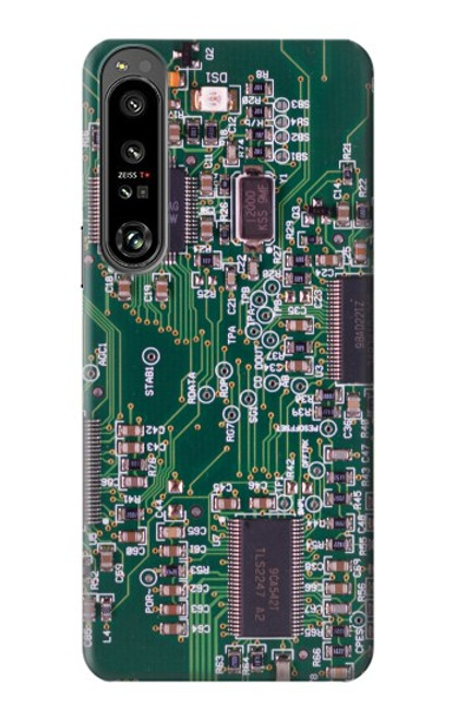 S3519 Electronics Circuit Board Graphic Hülle Schutzhülle Taschen für Sony Xperia 1 IV