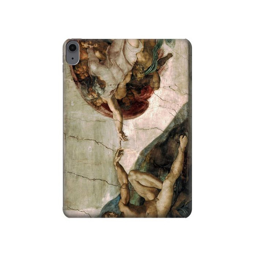 S0179 Michelangelo Creation of Adam Hülle Schutzhülle Taschen für iPad Air (2022, 2020), Air 11 (2024,2025), Pro 11 (2022)