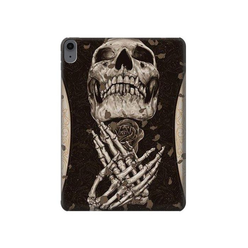 S1676 Skull Rose Hülle Schutzhülle Taschen für iPad Air (2020, 2022), Air 11 (2024,2025,2026), Pro 11 (2022)