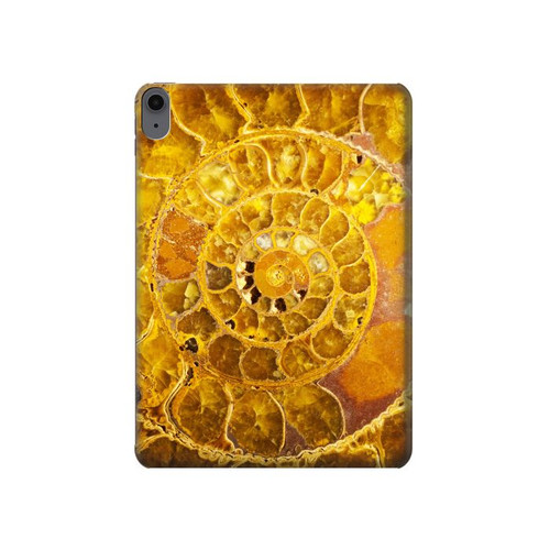 S1789 Ammonite Fossils Hülle Schutzhülle Taschen für iPad Air (2020, 2022), Air 11 (2024,2025,2026), Pro 11 (2022)