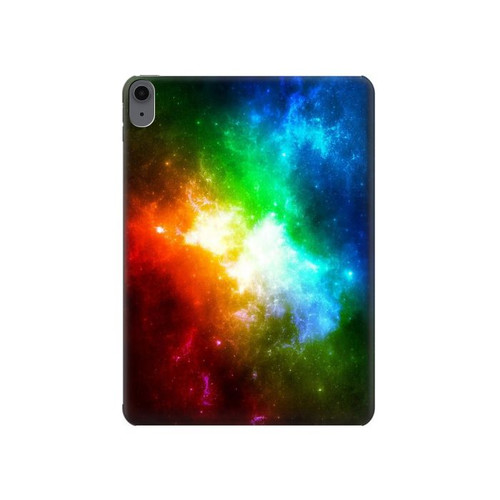 S2312 Colorful Rainbow Space Galaxy Hülle Schutzhülle Taschen für iPad Air (2020, 2022), Air 11 (2024,2025,2026), Pro 11 (2022)