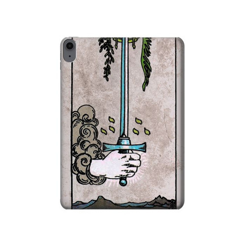 S2482 Tarot Card Ace of Swords Hülle Schutzhülle Taschen für iPad Air (2022, 2020), Air 11 (2024,2025), Pro 11 (2022)