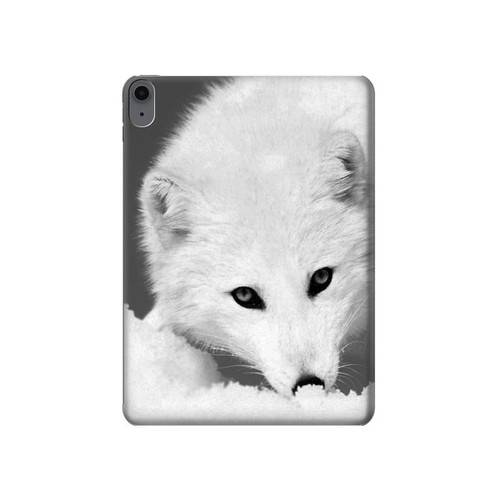 S2569 White Arctic Fox Hülle Schutzhülle Taschen für iPad Air (2020, 2022), Air 11 (2024,2025,2026), Pro 11 (2022)