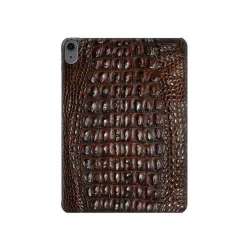 S2850 Brown Skin Alligator Graphic Printed Hülle Schutzhülle Taschen für iPad Air (2020, 2022), Air 11 (2024,2025,2026), Pro 11 (2022)