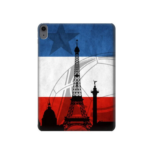 S2980 France Football Soccer Hülle Schutzhülle Taschen für iPad Air (2020, 2022), Air 11 (2024,2025,2026), Pro 11 (2022)
