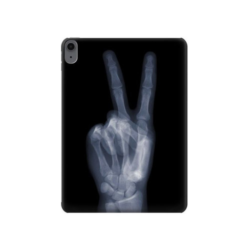 S3101 X-ray Peace Sign Fingers Hülle Schutzhülle Taschen für iPad Air (2020, 2022), Air 11 (2024,2025,2026), Pro 11 (2022)