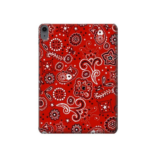 S3354 Red Classic Bandana Hülle Schutzhülle Taschen für iPad Air (2020, 2022), Air 11 (2024,2025,2026), Pro 11 (2022)