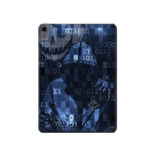 S3431 Digital Code Cyber Hacker Hülle Schutzhülle Taschen für iPad Air (2020, 2022), Air 11 (2024,2025,2026), Pro 11 (2022)