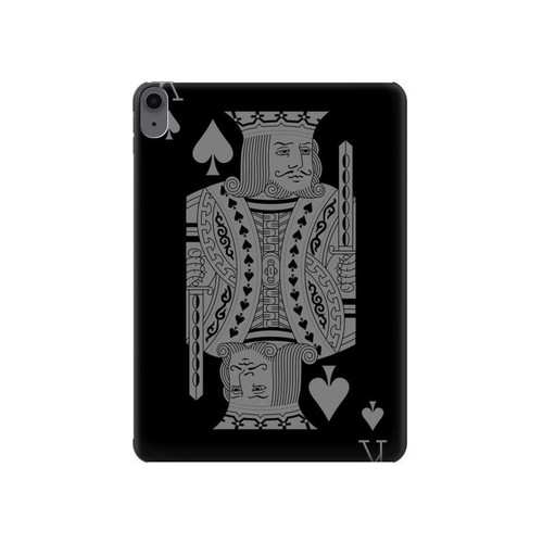 S3520 Black King Spade Hülle Schutzhülle Taschen für iPad Air (2020, 2022), Air 11 (2024,2025,2026), Pro 11 (2022)