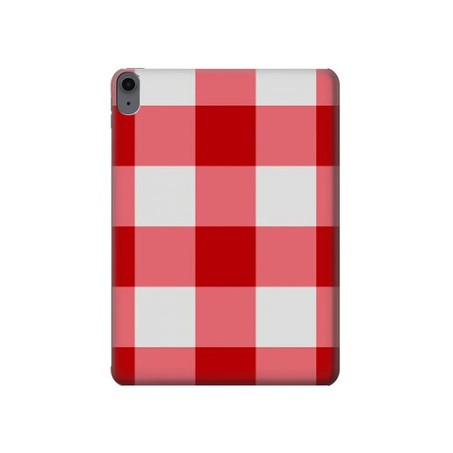 S3535 Red Gingham Hülle Schutzhülle Taschen für iPad Air (2020, 2022), Air 11 (2024,2025,2026), Pro 11 (2022)