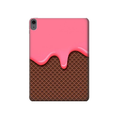 S3754 Strawberry Ice Cream Cone Hülle Schutzhülle Taschen für iPad Air (2020, 2022), Air 11 (2024,2025,2026), Pro 11 (2022)