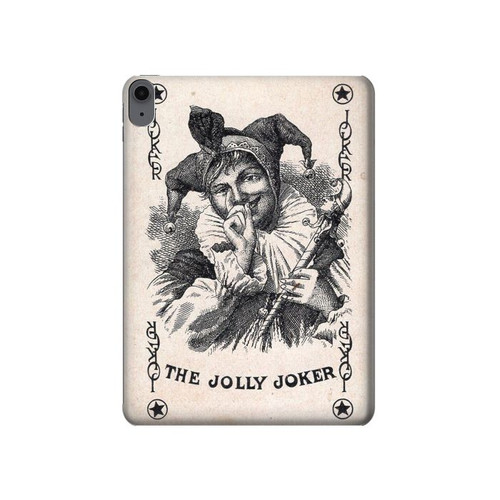 S3818 Vintage Playing Card Hülle Schutzhülle Taschen für iPad Air (2020, 2022), Air 11 (2024,2025,2026), Pro 11 (2022)