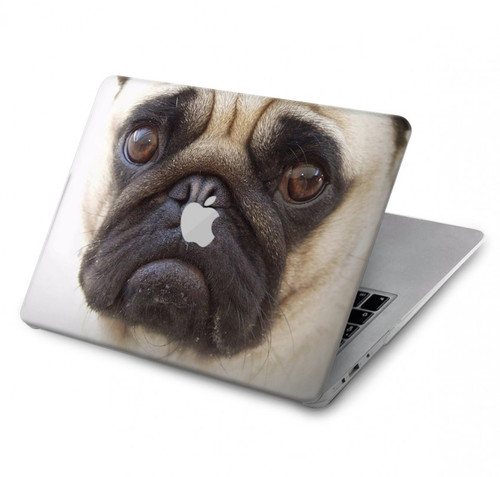 S1852 Pug Dog Hülle Schutzhülle Taschen für MacBook Air 13″ (2022,2025) - A2681, A3113, A3240