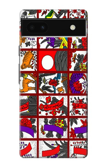 S1923 Hanafuda Japanese Flower Card Hülle Schutzhülle Taschen für Google Pixel 6a