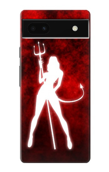 S2455 Sexy Devil Girl Hülle Schutzhülle Taschen für Google Pixel 6a