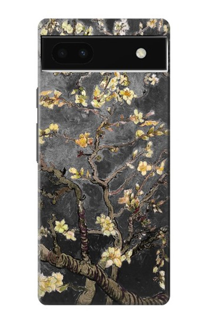 S2664 Black Blossoming Almond Tree Van Gogh Hülle Schutzhülle Taschen für Google Pixel 6a