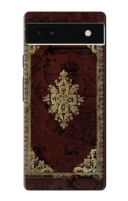S3014 Vintage Map Book Cover Hülle Schutzhülle Taschen für Google Pixel 6a