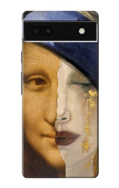 S3853 Mona Lisa Gustav Klimt Vermeer Hülle Schutzhülle Taschen für Google Pixel 6a