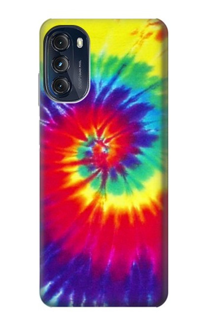 S2884 Tie Dye Swirl Color Hülle Schutzhülle Taschen für Motorola Moto G (2022)