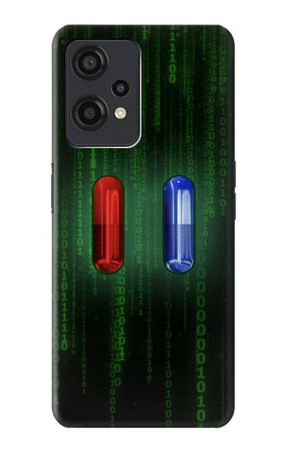 S3816 Red Pill Blue Pill Capsule Hülle Schutzhülle Taschen für OnePlus Nord CE 2 Lite 5G