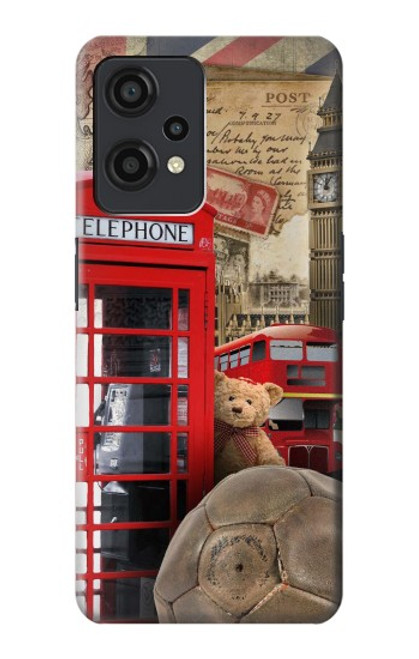 S3856 Vintage London British Hülle Schutzhülle Taschen für OnePlus Nord CE 2 Lite 5G