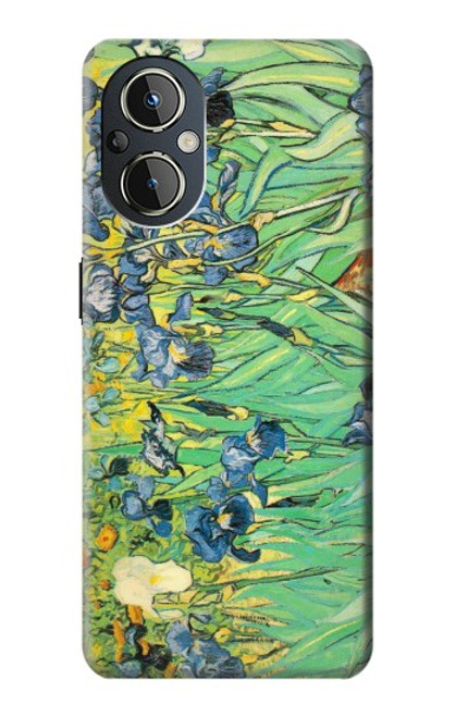S0210 Van Gogh Irises Hülle Schutzhülle Taschen für OnePlus Nord N20 5G