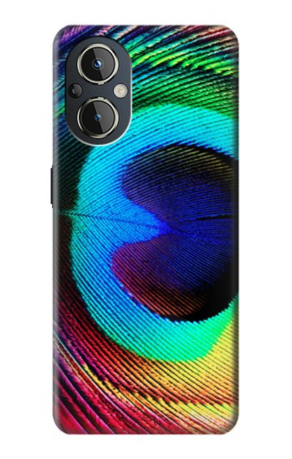 S0511 Peacock Hülle Schutzhülle Taschen für OnePlus Nord N20 5G