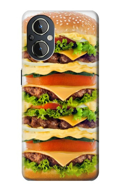 S0790 Hamburger Hülle Schutzhülle Taschen für OnePlus Nord N20 5G