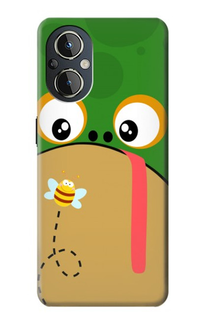 S2765 Frog Bee Cute Cartoon Hülle Schutzhülle Taschen für OnePlus Nord N20 5G