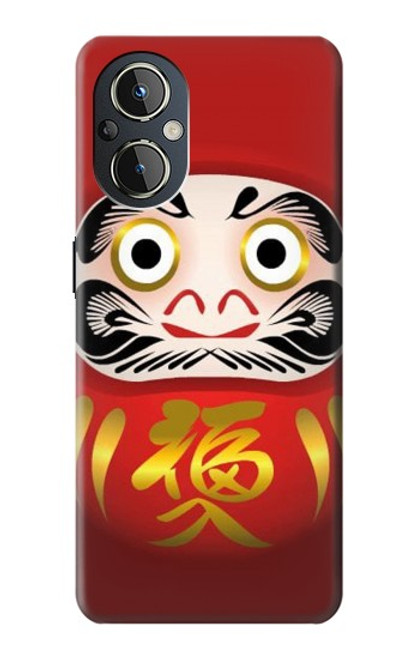 S2839 Japan Daruma Doll Hülle Schutzhülle Taschen für OnePlus Nord N20 5G