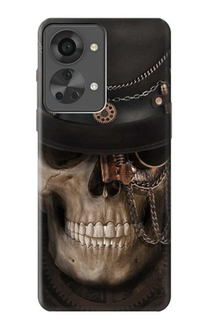 S3852 Steampunk Skull Hülle Schutzhülle Taschen für OnePlus Nord 2T