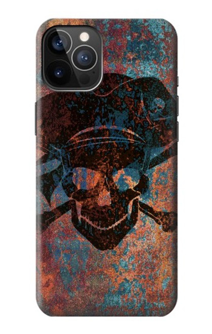 S3895 Pirate Skull Metal Hülle Schutzhülle Taschen für iPhone 12, iPhone 12 Pro