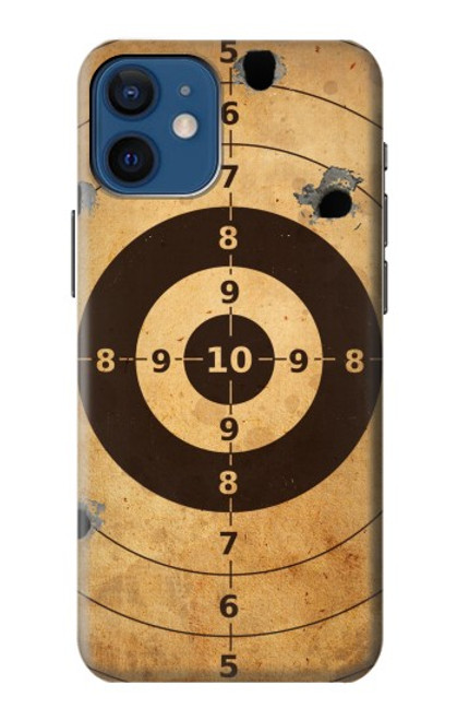 S3894 Paper Gun Shooting Target Hülle Schutzhülle Taschen für iPhone 12 mini