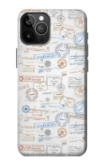 S3903 Travel Stamps Hülle Schutzhülle Taschen für iPhone 12 Pro Max