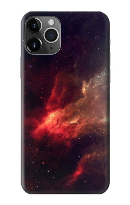 S3897 Red Nebula Space Hülle Schutzhülle Taschen für iPhone 11 Pro