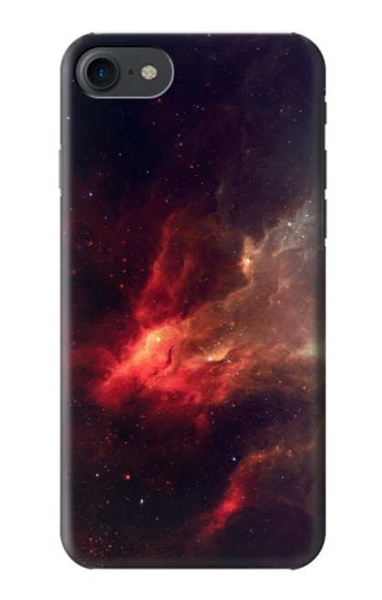 S3897 Red Nebula Space Hülle Schutzhülle Taschen für iPhone 7, iPhone 8, iPhone SE (2020) (2022)