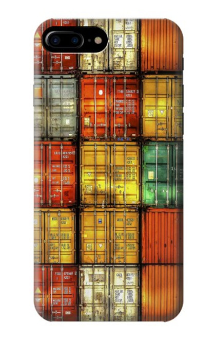 S3861 Colorful Container Block Hülle Schutzhülle Taschen für iPhone 7 Plus, iPhone 8 Plus