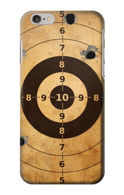 S3894 Paper Gun Shooting Target Hülle Schutzhülle Taschen für iPhone 6 6S