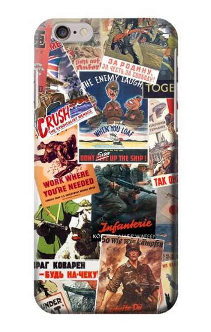 S3905 Vintage Army Poster Hülle Schutzhülle Taschen für iPhone 6 6S