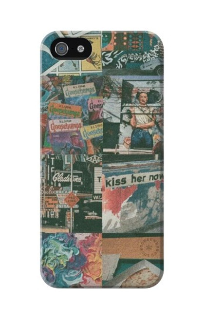 S3909 Vintage Poster Hülle Schutzhülle Taschen für iPhone 5 5S SE