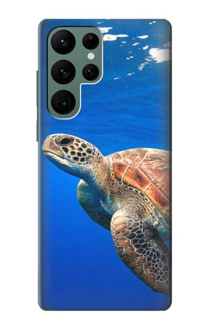 S3898 Sea Turtle Hülle Schutzhülle Taschen für Samsung Galaxy S22 Ultra