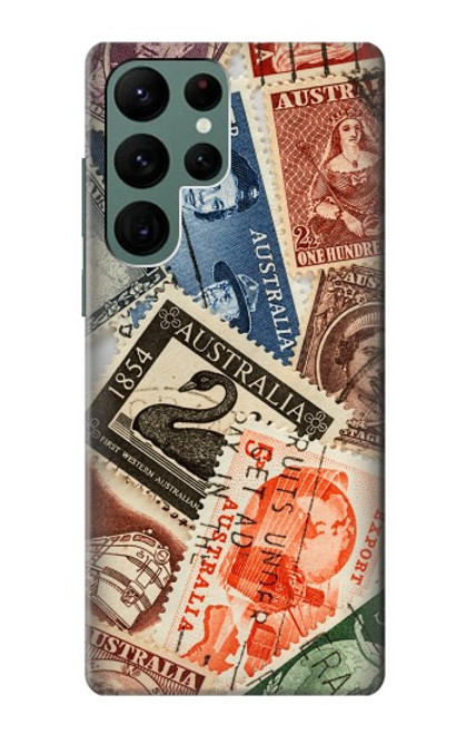 S3900 Stamps Hülle Schutzhülle Taschen für Samsung Galaxy S22 Ultra