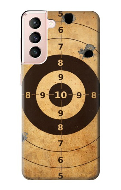 S3894 Paper Gun Shooting Target Hülle Schutzhülle Taschen für Samsung Galaxy S21 5G