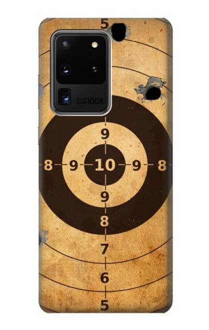 S3894 Paper Gun Shooting Target Hülle Schutzhülle Taschen für Samsung Galaxy S20 Ultra