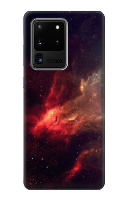 S3897 Red Nebula Space Hülle Schutzhülle Taschen für Samsung Galaxy S20 Ultra