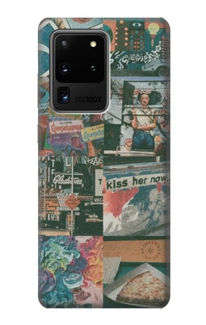 S3909 Vintage Poster Hülle Schutzhülle Taschen für Samsung Galaxy S20 Ultra